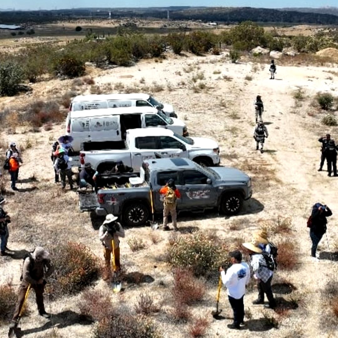 Localizan Restos Óseos y un Cuerpo en Operativo de Búsqueda en Tecate